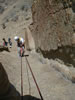 Rappel from a Hanging Belay