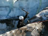 Crevasse Ice Climbing